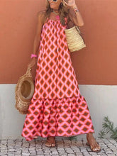 Vintage Summer Sleeveless Sexy Off Shoulder Boho Dress